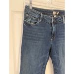 Kut From The Kloth  Crop Jeans Frayed Hem‎ Dark Wash Denim Size 4 Photo 1