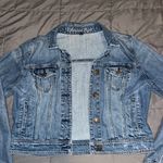 American Eagle Cropped Denim Jacket Photo 0