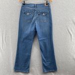 Levi's  512 Perfectly Slimming‎ Boot Cut Jeans Womens 12 Short Blue High Waist Photo 2
