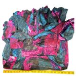 Hutch Anthropologie  Dress Women Medium PETITE Pink Puffy Ruffle Whimsigoth Fairy Photo 5