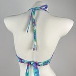 Elle NWT  1PC Swimsuit Multicolor Cubic Zirconia Floral Swimwear Size L Photo 5