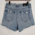 Kendall + Kylie Y2K  Distressed Denim Shorts Women 5/27 Grunge Festival Rugged Photo 6