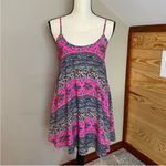 Show Me Your Mumu  Bella Mini Dress in La Boheme Pink Small Photo 2