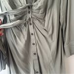 NWT L’ABEYE Olive Dress Green Photo 5