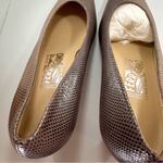 Salvatore Ferragamo New Never Worn Snakeskin Pumps Heels Leather Made Italy 8.5 Photo 8