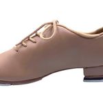 Unisex Caramel Oxford Tap Shoes 5.5 Dance Lace Up Terrie So Danca Vegan Leather Tan Photo 5