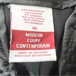 Merona  Black Modern Fit Stretch Trouser Office Pants Women’s Size 10 Photo 6