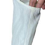 Vintage 18th St White Button‎ Down Fringe Trim Lace Collar Vest Medium 80s 90s M Photo 3