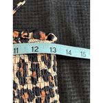 Leopard Print Black/Biege No Brand Bikini Top Ruffle Padded Adj Straps Size M Tan Size M Photo 4
