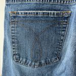Calvin Klein Jeans Vintage Calvin Klein Medium Blue Denim Bootcut Jeans Signature Pockets Sz 8 Photo 5