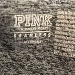 PINK - Victoria's Secret Victoria's Secret PINK Seamless Gray High Waisted Mesh Ankle Leggings Sz Medium Photo 9