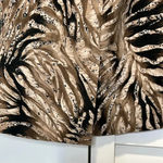 John Roberts size 12 fun pattern pencil skirt zipper back small slit skirt skirt Photo 2