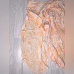 Tiare Hawaii  Women’s Orange Tie Sleeve Blouse Photo 3