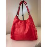 Coach Campbellā Leather Hobo Bag Raspberry Pink C1480-F24686 Photo 8