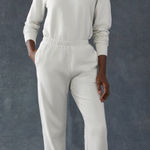 American giant off white jogger sweatpants sz S Silver Photo 0