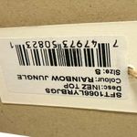 Stone Fox Swim Inez Bikini Bandeau Top in Rainbow Jungle NWT Size Small Photo 14