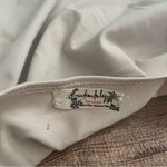 Free People Intimately  Women's Beige Square Neck Long Sleeve Bodysuit Small Photo 3