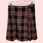 Cute pleated skirt faux wrap black buckle Piccola Ludo school girl Y2K Brittany Photo 1