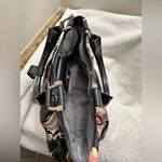 Beijo purse with floral cloth and matching wallet Black Photo 15