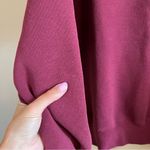 Jerzees ✨ Maroon Estes Park Colorado Floral Embroidered Crewneck Sweatshirt Large Photo 6