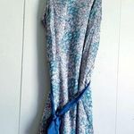 Naked Zebra Satin Tea Mini 90s Slip Dress Animal Print M Photo 0