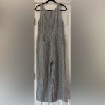 Madewell  Striped Navy and White Cotton Jumpsuit Size 4‎ EUC Photo 1