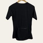 Athleta Pacifica Wrap Front Quarter Zip Black Tee Size XS Photo 3