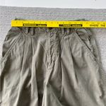 Vintage 90’s LizWear Petite Olive Green Pleated High Waist Cotton Shorts Sz 6P Photo 7