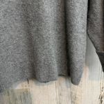 Lou & grey  Gray Knit Hoodie Sweater Womens L Soft Cozy Pullover Fall Winter Knit Photo 8