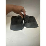 Birkenstock Betula Fussbett Sandals Thong Flip Flops Black Size 12 Photo 3