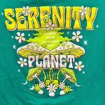 French Pastry Serenity inside and around the Planet 100% cotton crop top size L Photo 3