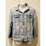 AG Adriano Goldschmied Light Wash Soft Denim Jacket Size S EUC!! Blue Photo 2