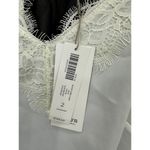 Chico's  Black Label White Black Lace Tank Women Size 2 Large NWT Career Business Photo 6