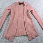 360 Cashmere  Cardigan Sweater Women XS Pink‎ Long Sleeve Photo 0