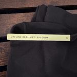 Aerie NWT OFFLINE by Hi-Rise Real Me 3/4 Crop Leggings Photo 4