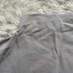 Madewell Top Funnelneck Cropped Muscle Tee Modal Blend Light Gray XL Photo 9