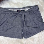 Zenana Outfitters dress cuffed wool blend belted shorts sz Large Photo 0