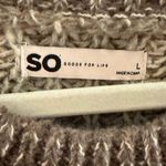 SO  Brown and Cream Knit Sweater Photo 2