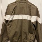 BDG beige and white zip up jacket Photo 1