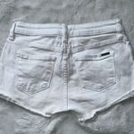 sts blue  NWT Women’s White Cutoff Shorts with Distressing SZ 25 Photo 2