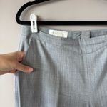 Escada Women’s Light Grey Wool Side ZipTrousers Size‎ 42 Gray Photo 13
