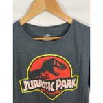 Jurassic World Jurassic Park Graphic Tshirt Grey Size Medium Gray Photo 1