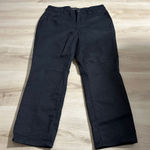 Chico's  Black Slim Leg Crop Pant Size 4 -‎ Chico Size 0 Photo 0