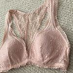 Victoria's Secret NEW Victoria’s Secret Lacy Bralette Nude White Long Line Padded Size Small NWOT Photo 1