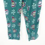 Life is Good Womens Christmas Dog Santa Hat Fleece Lounge Sleep Pajama Pants L Photo 2