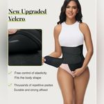 New! Waist Trainer Postpartum Recovery Wrap Waist Cincher Corset Shapewear Black Photo 3