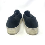 Vince Warner Zip Suede Platform Sneakers in Black Photo 8