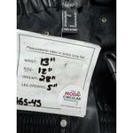 Forever 21 Faux Leather Pants Women's Medium Black Elastic High Waists Photo 8