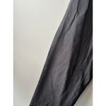 Reformation  Lexi High Rise Wide Leg Button Fly Jean Washed Black Size‎ 27 Photo 4