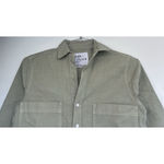 NWOT Frank & Eileen Ireland Sage Italian Linen Button Up Romper Playsuit Utility Green Size XXS Photo 2